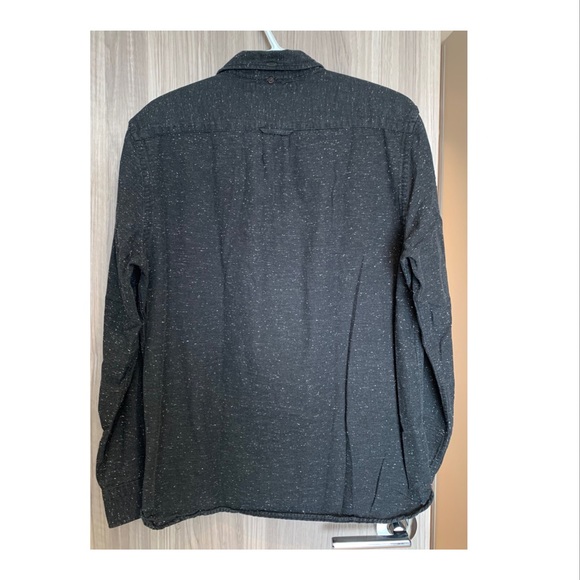 H&M Black Regular Fit polo shirt (Medium) - Picture 3 of 5